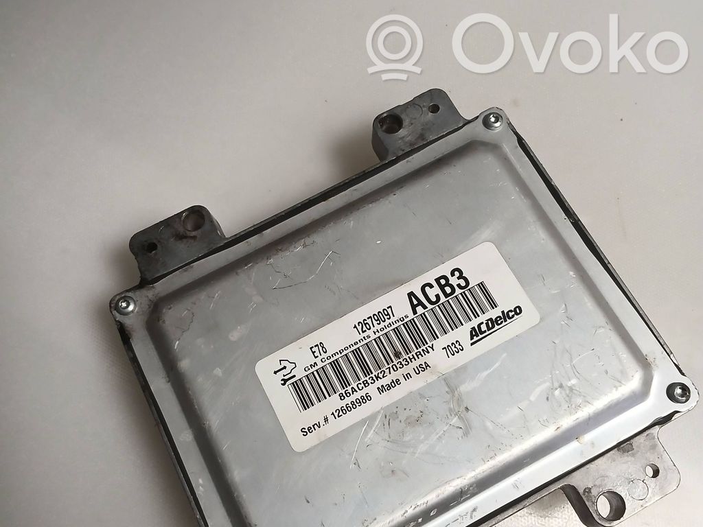 Opel Mokka Engine control unit/module 