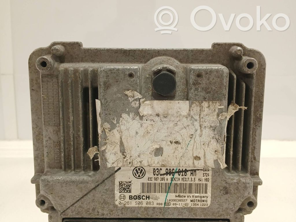 Engine control unit/module   03C906016AM,0261S06083
