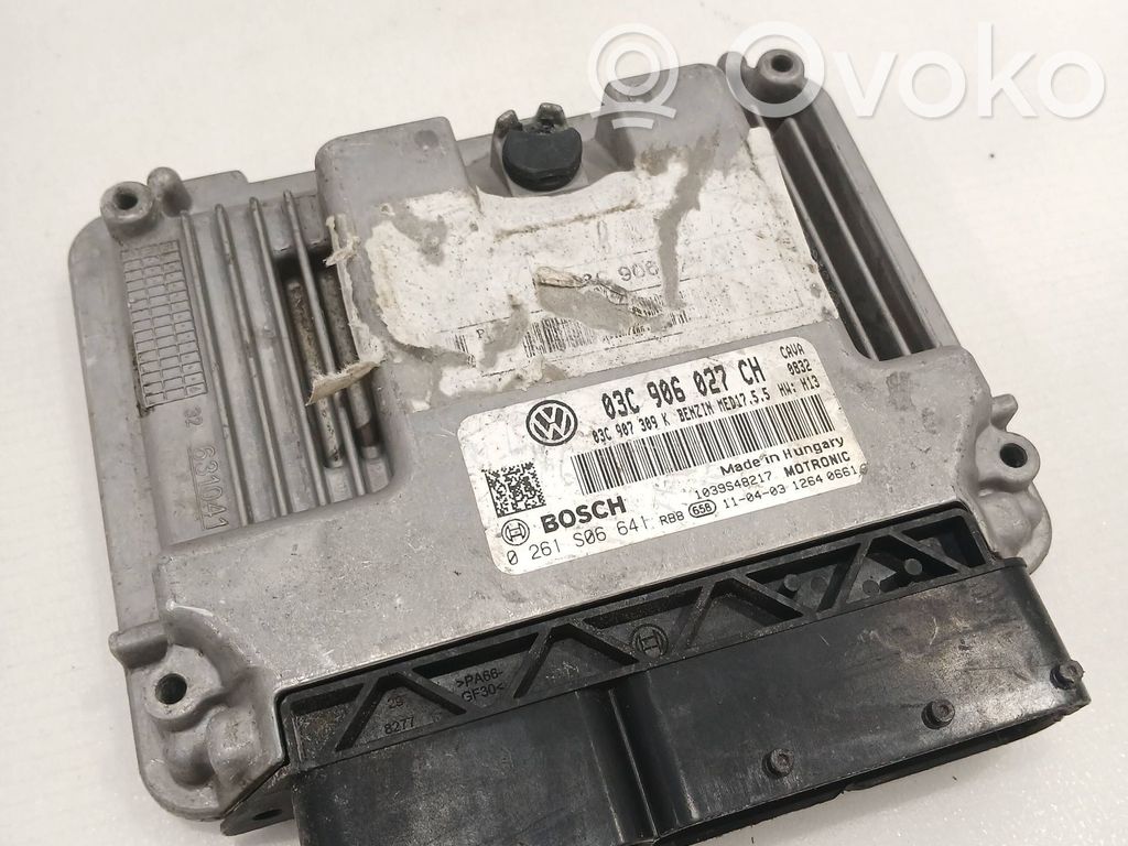 Engine control unit/module   03C906027CH,03C907309K,0261S06641