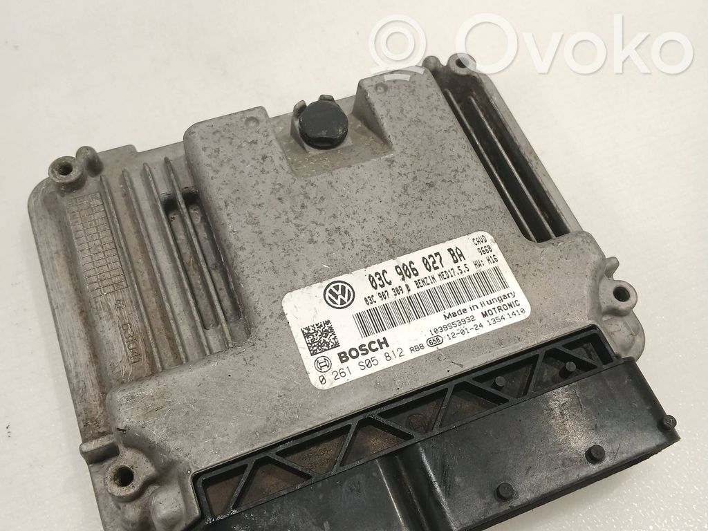Volkswagen Golf VI Engine control unit/module 