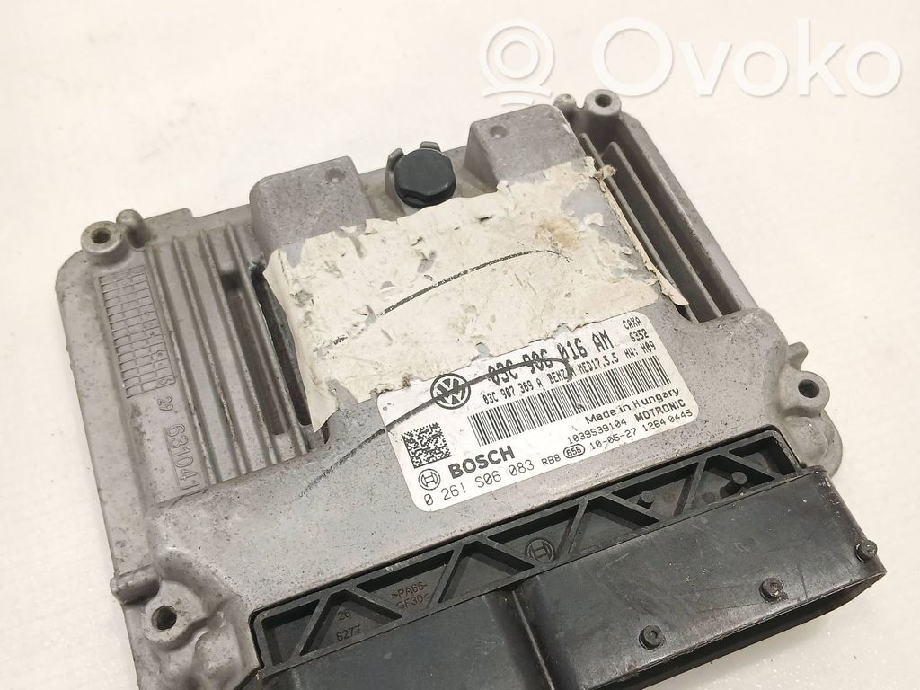 Engine control unit/module   03C906016AM,03C907309A,0261S06083