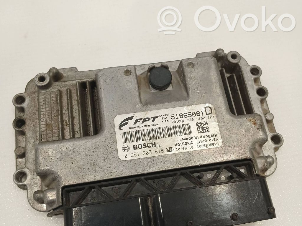 Fiat 500 Engine control unit/module ECU 
