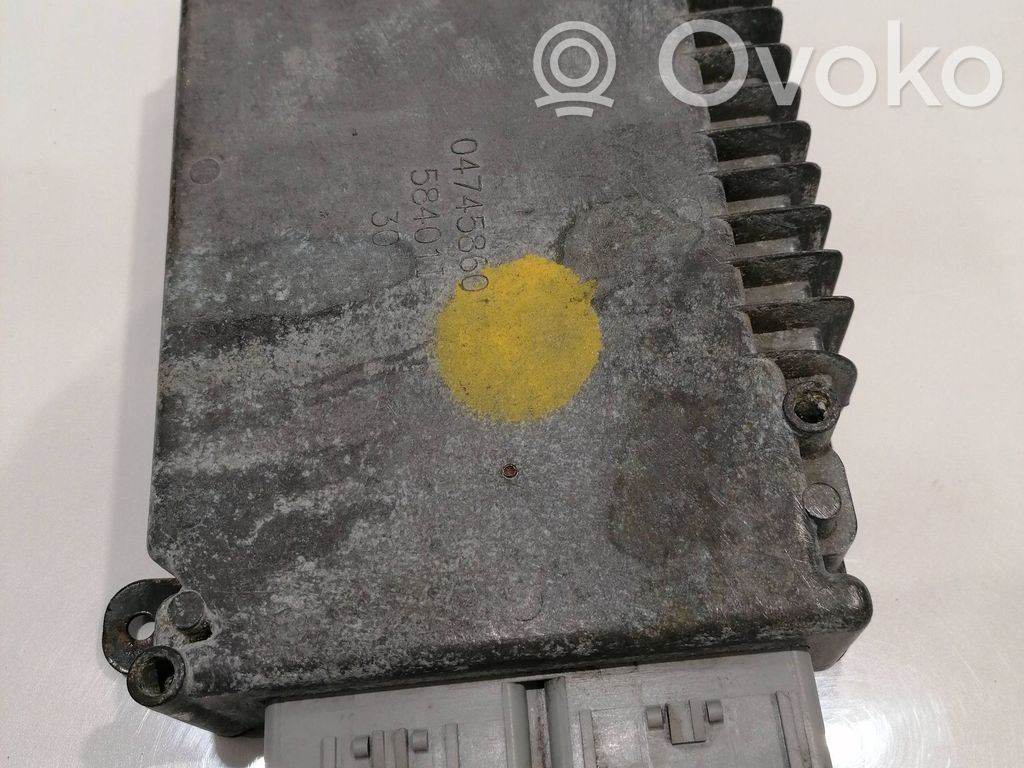 Chrysler Grand Voyager IV Engine control unit/module 