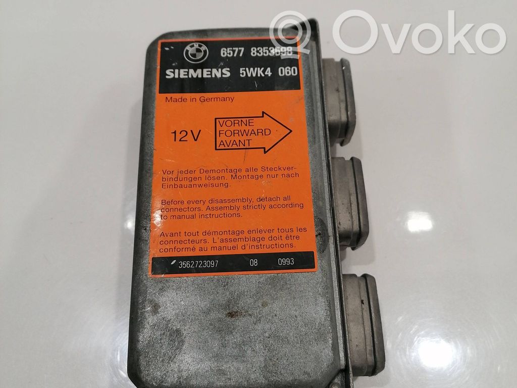 BMW 3 E36 Airbag control unit/module 