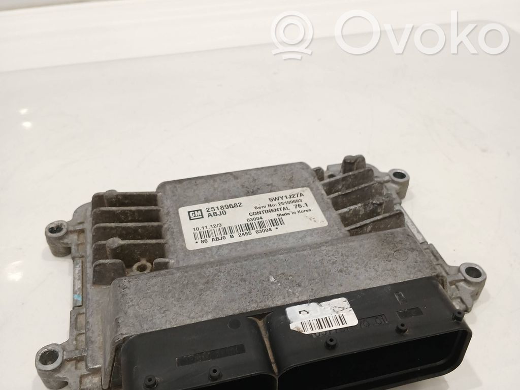 Chevrolet Cruze Engine control unit/module 