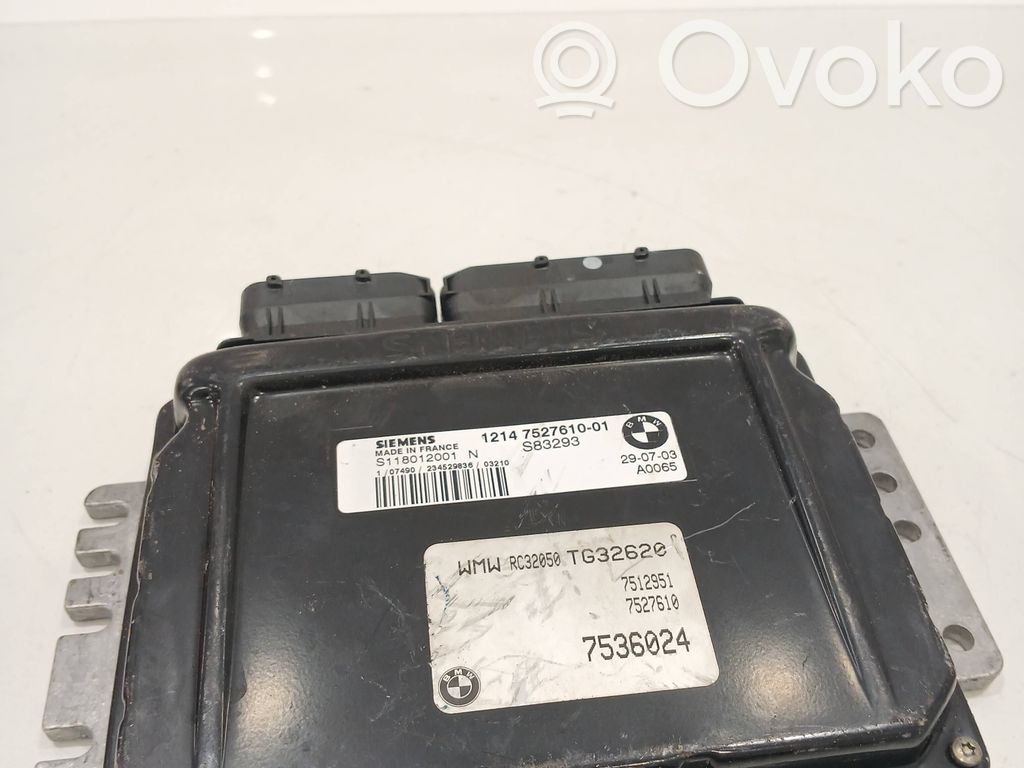 Mini One - Cooper R50 - 53 Engine control unit/module 