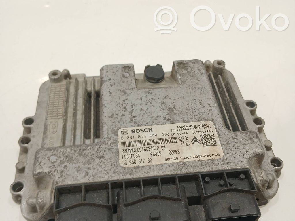 Peugeot Bipper Engine control unit/module 