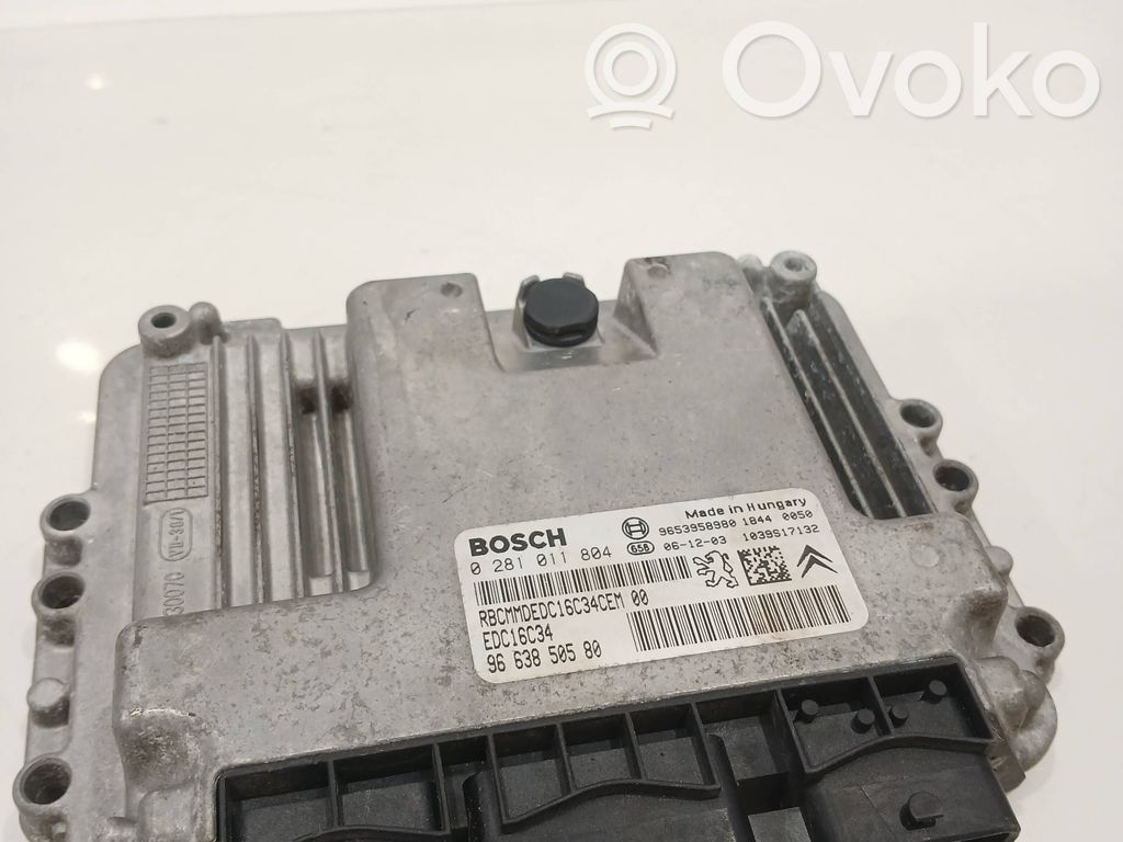 Citroen C3 Engine control unit/module 