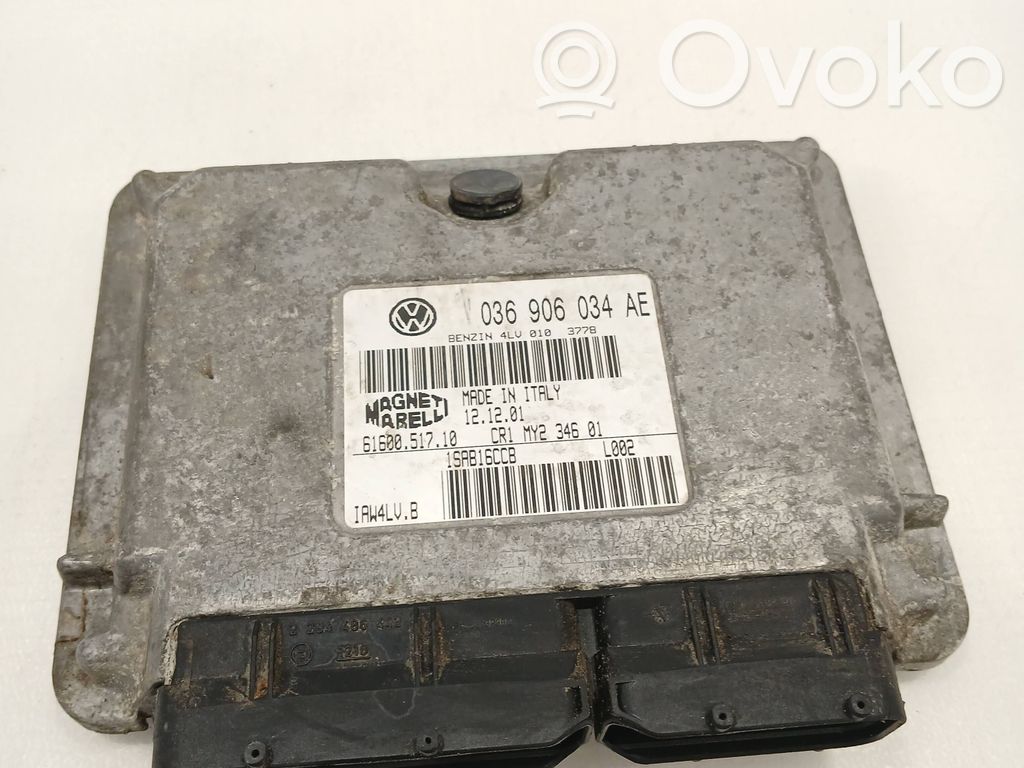 Skoda Fabia Mk1 (6Y) Engine control unit/module 