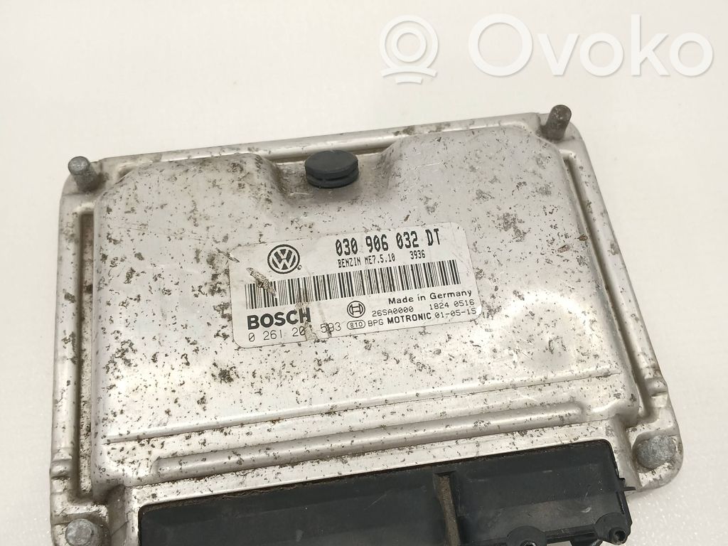 Volkswagen Polo III 6N 6N2 6NF Engine control unit/module 