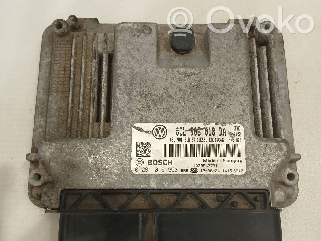 Skoda Octavia Mk2 (1Z) Engine control unit/module 