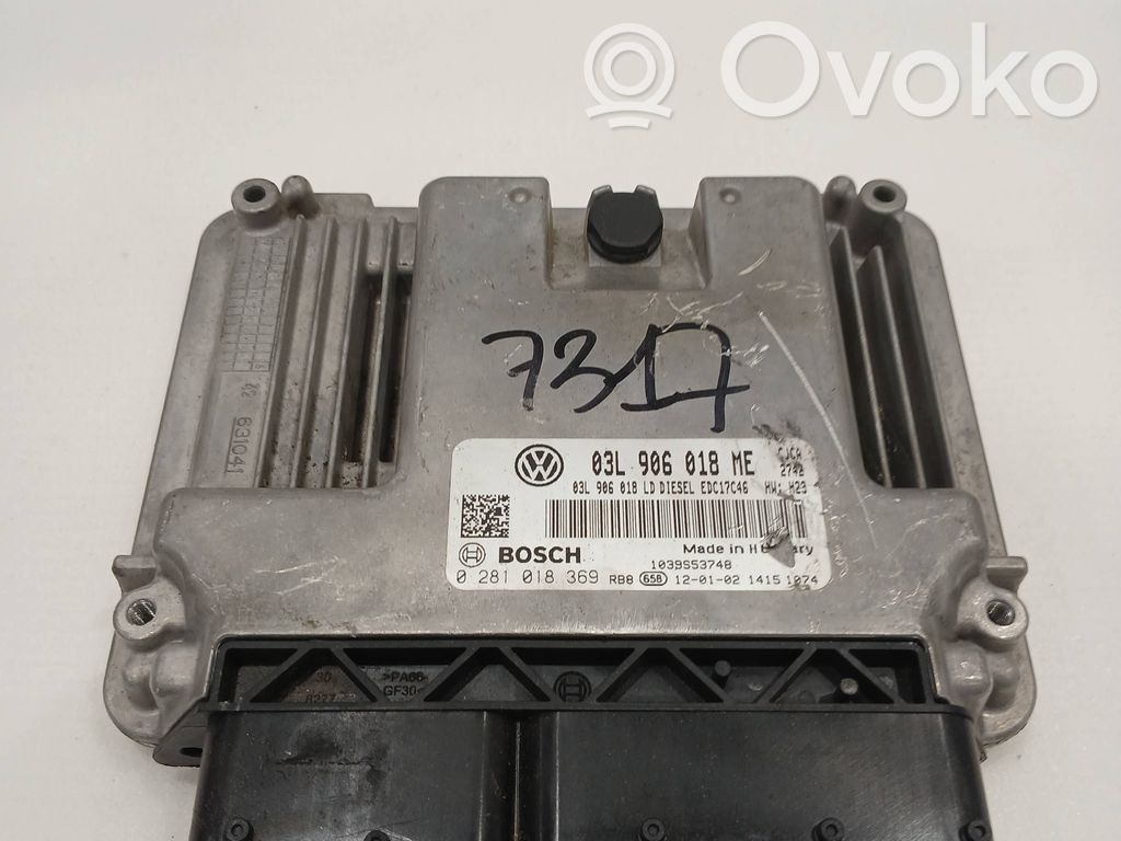 Seat Exeo (3R) Engine control unit/module 