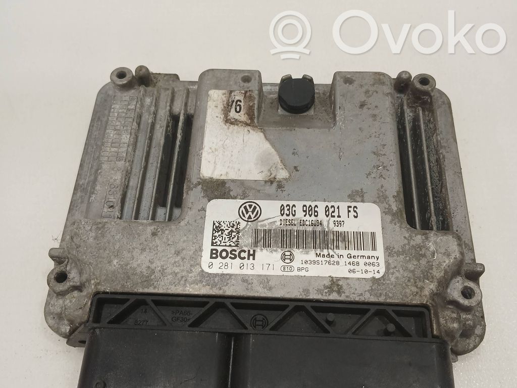 Volkswagen Eos Engine control unit/module 