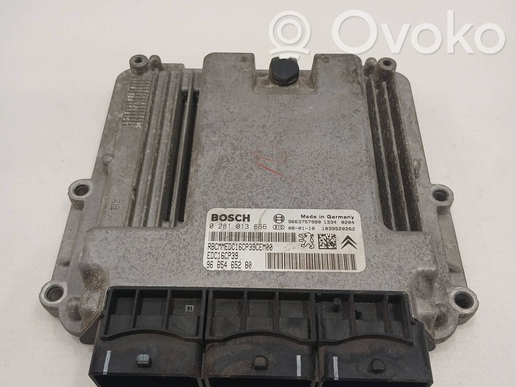 Citroen C-Crosser Engine control unit/module 