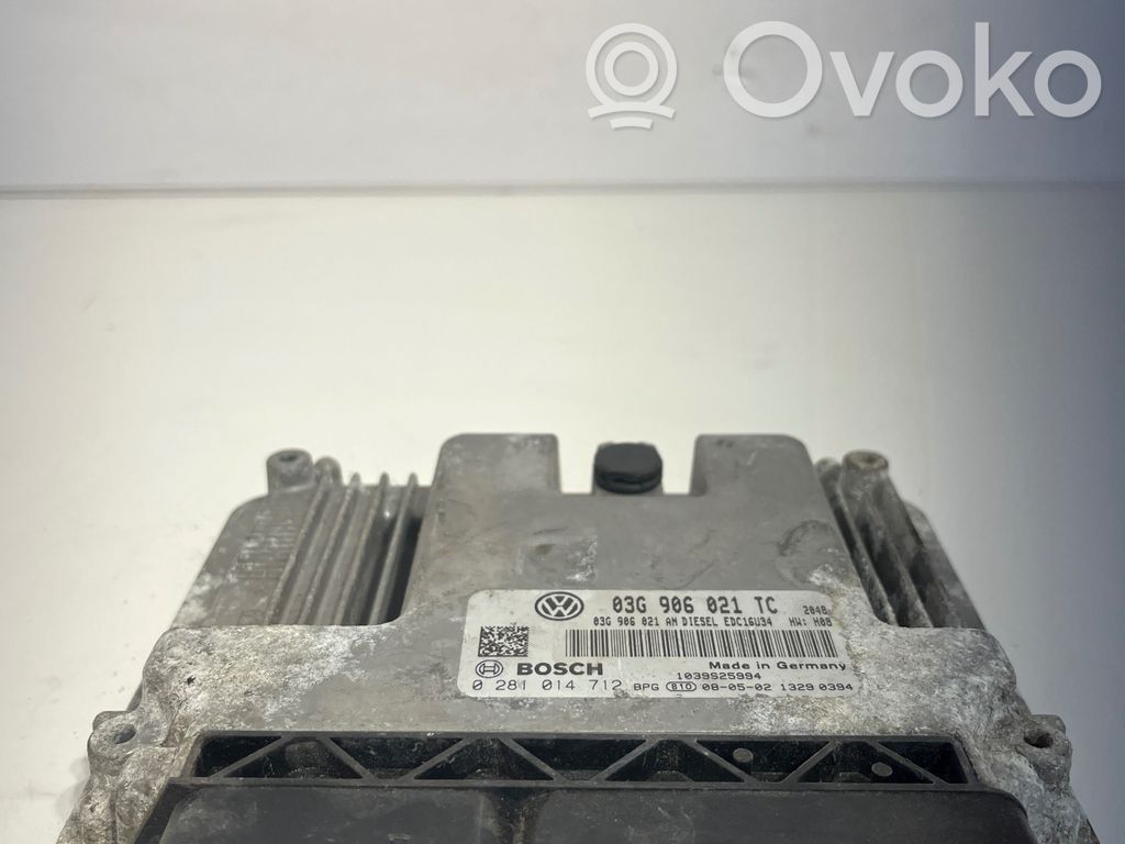 Volkswagen PASSAT B6 Engine control unit/module 
