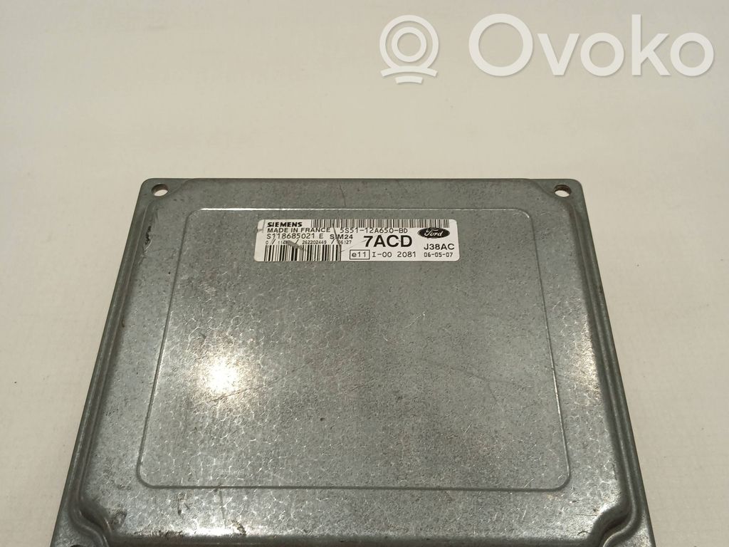 Ford Ka Engine control unit/module 