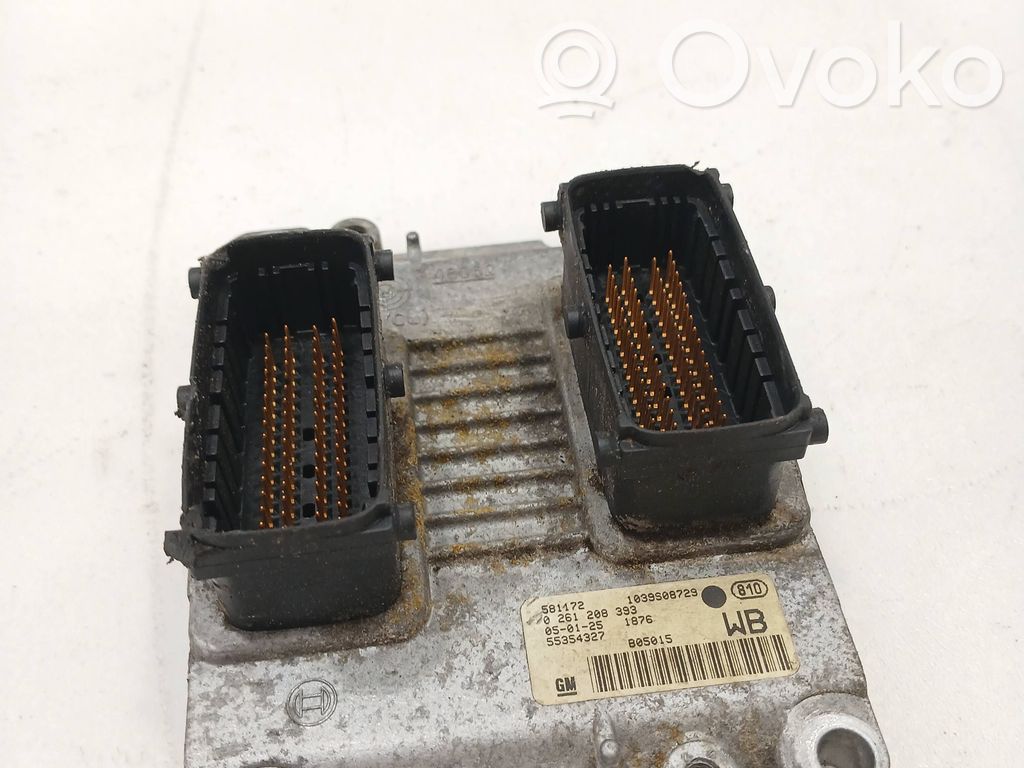 Engine control unit/module   55354327,1039S08729