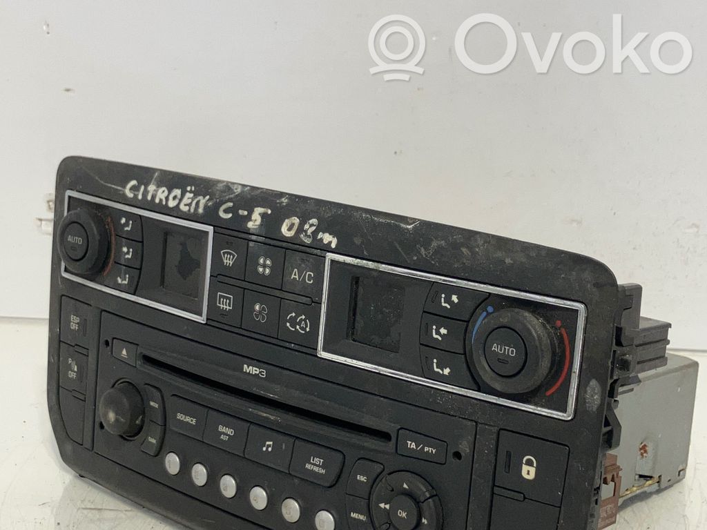 Citroen C5 Climate control unit 
