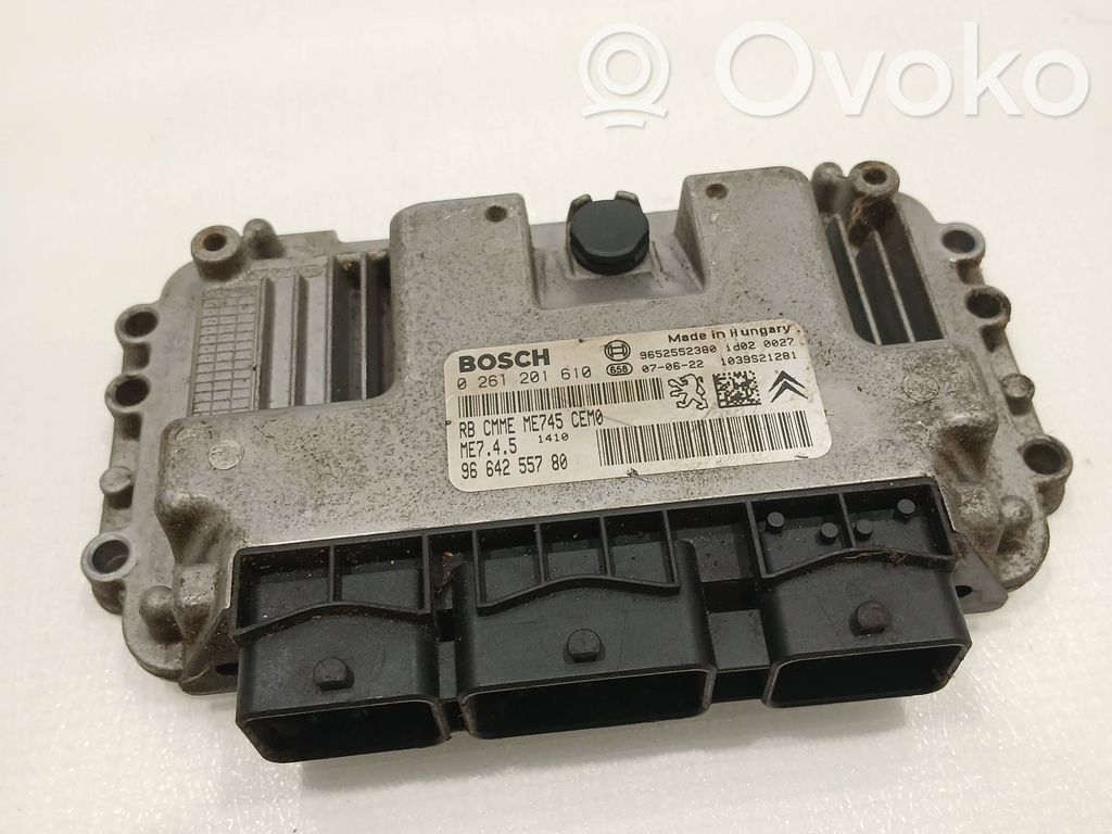 Peugeot 307 CC Engine control unit/module 
