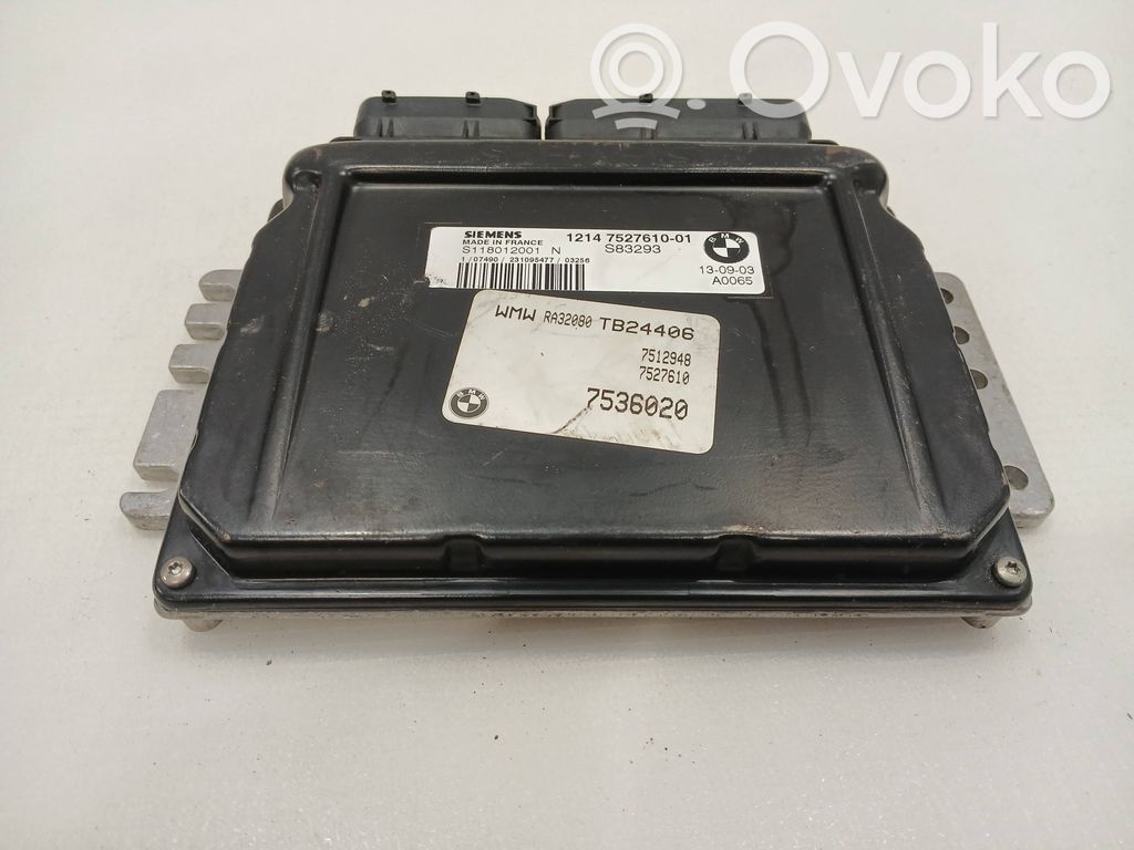 Mini One - Cooper R50 - 53 Engine control unit/module 