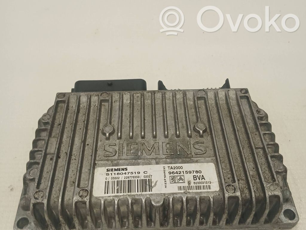 Peugeot 206 Gearbox control unit/module 