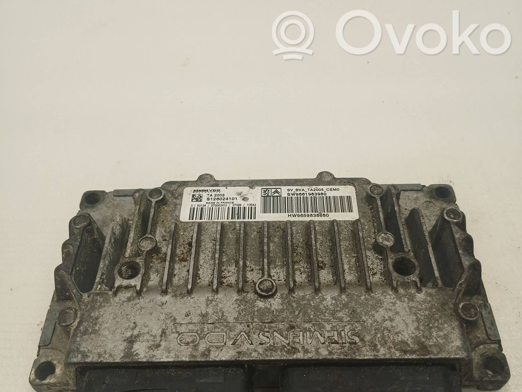 Citroen C4 I Gearbox control unit/module 