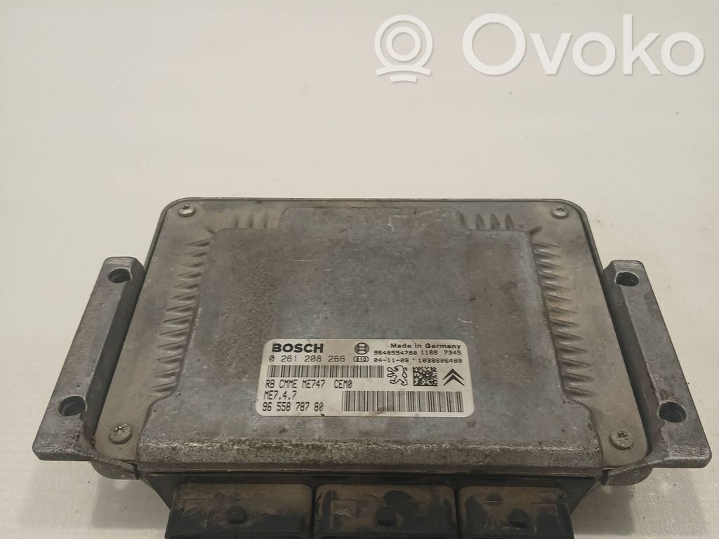 Peugeot 407 Engine control unit/module 