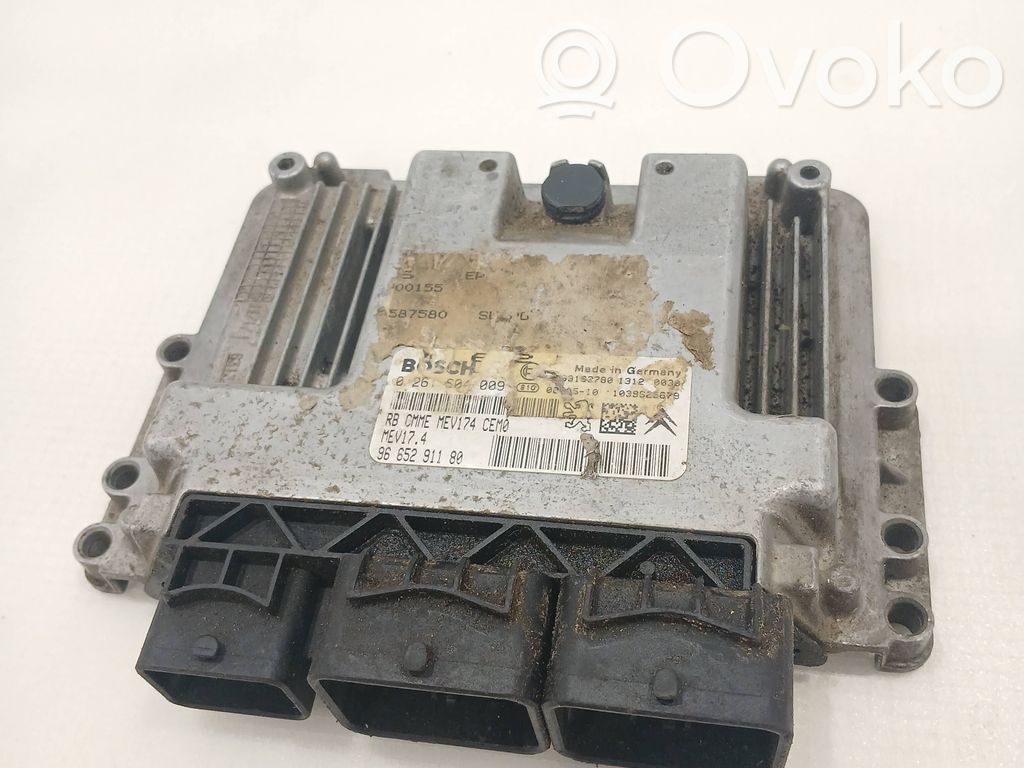 Citroen C4 I Engine control unit/module 