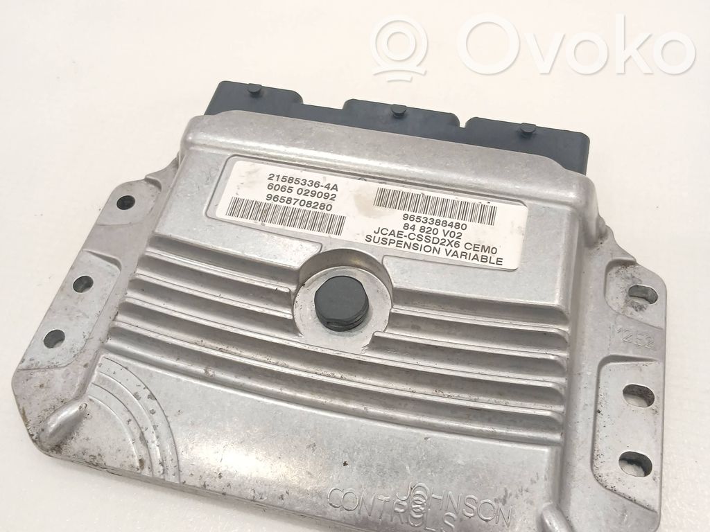 Peugeot 407 Engine control unit/module 