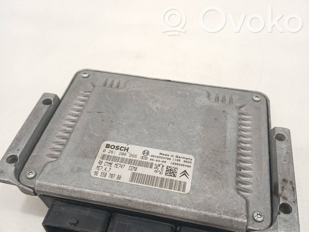 Peugeot 407 Engine control unit/module 