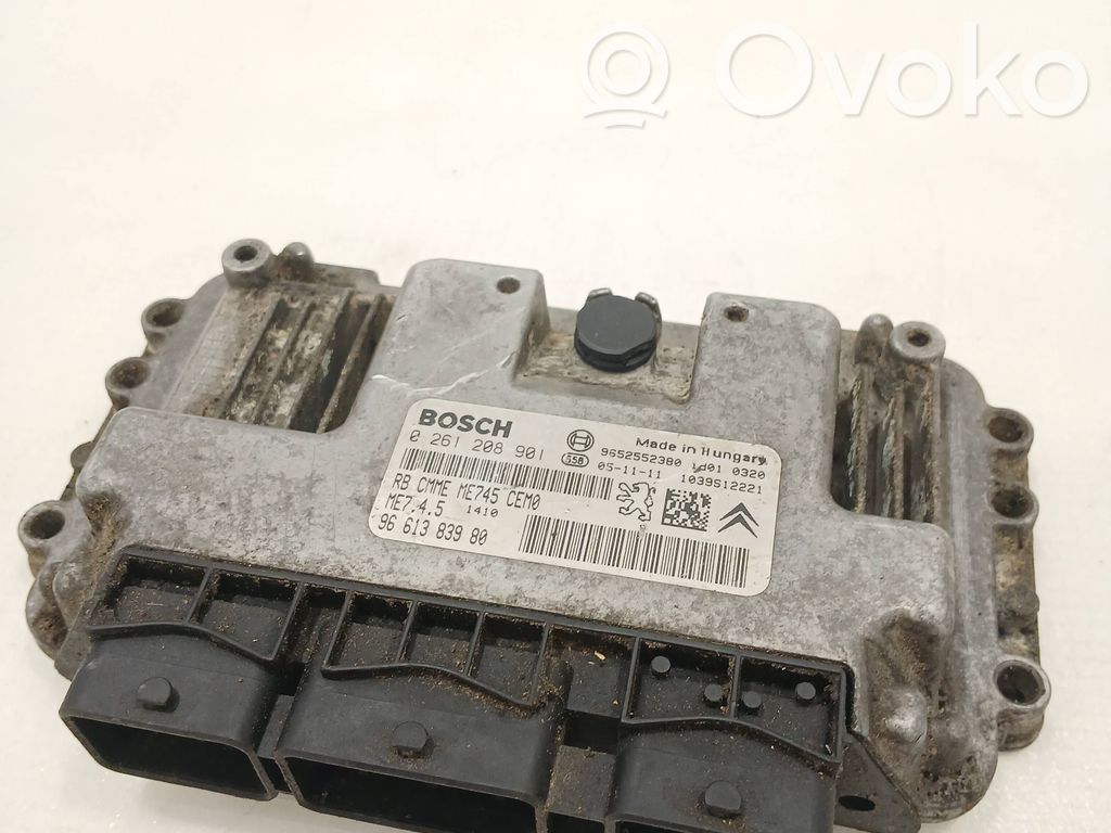Engine control unit/module   9661383980,9652552380,0261208901