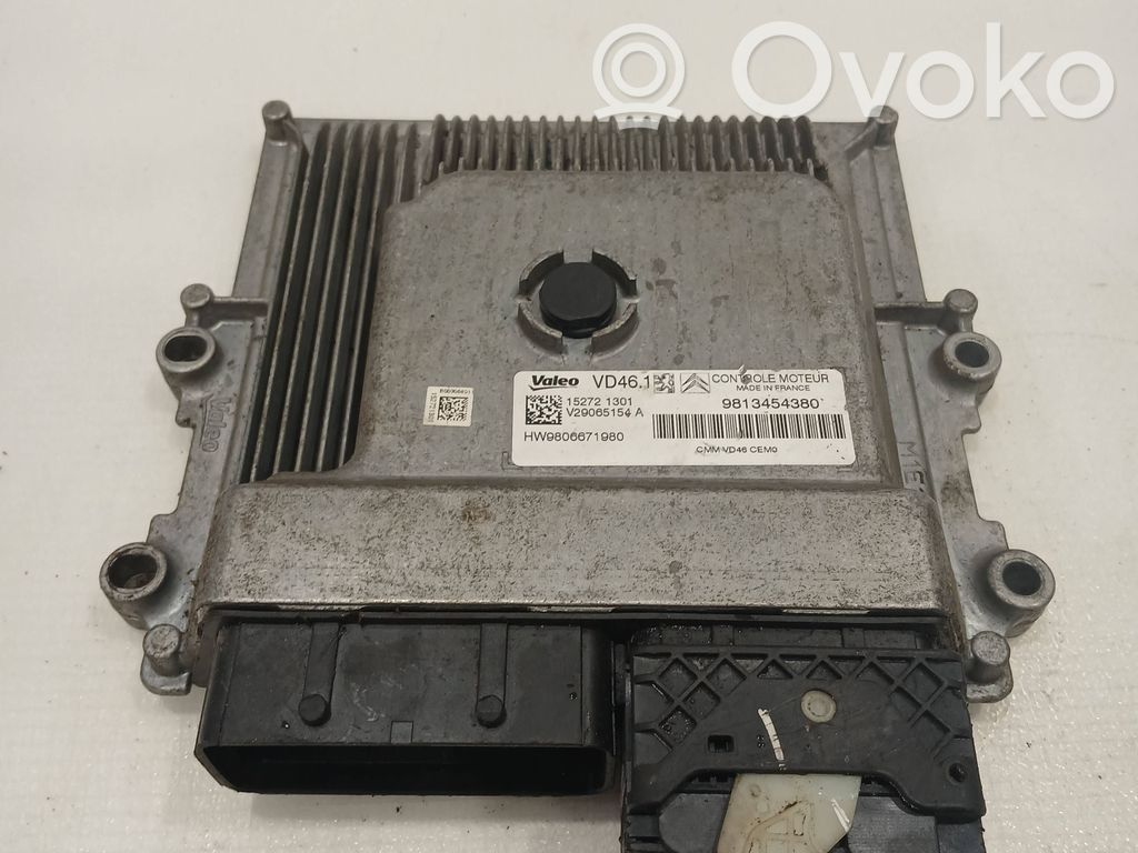 Engine control unit/module   9813454380,152721301,9806671980