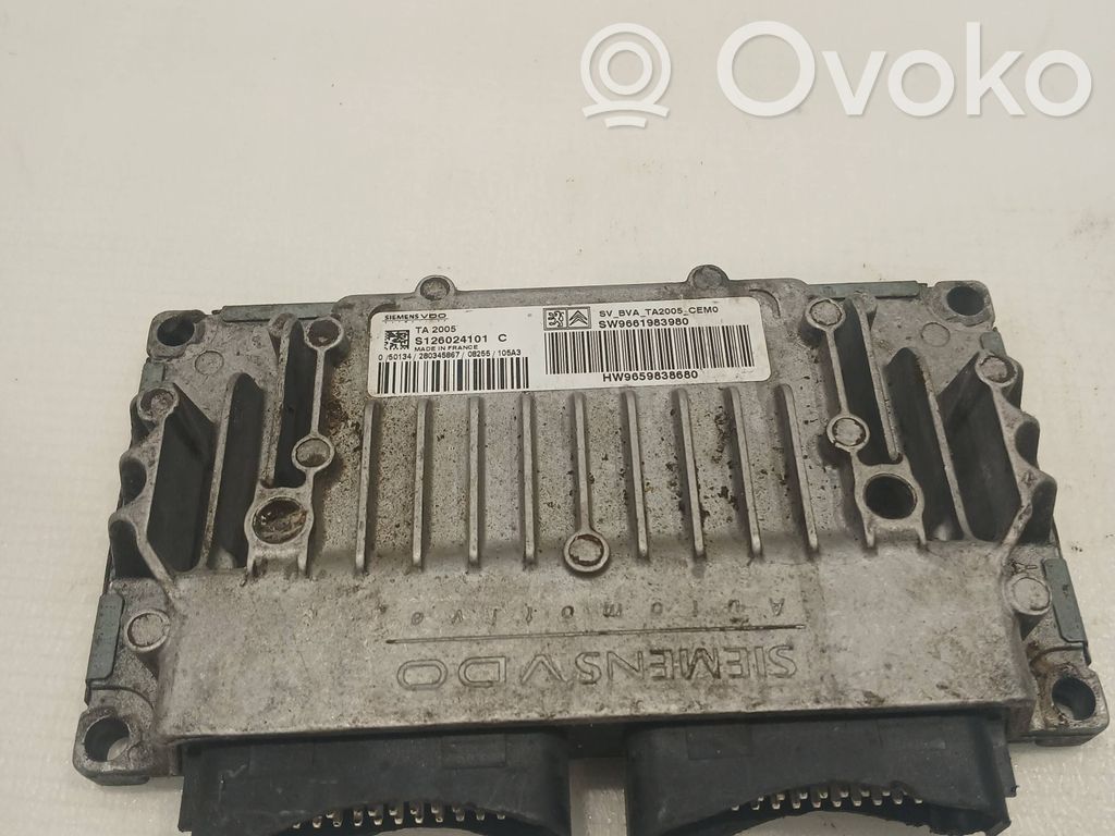 Peugeot 307 Gearbox control unit/module 
