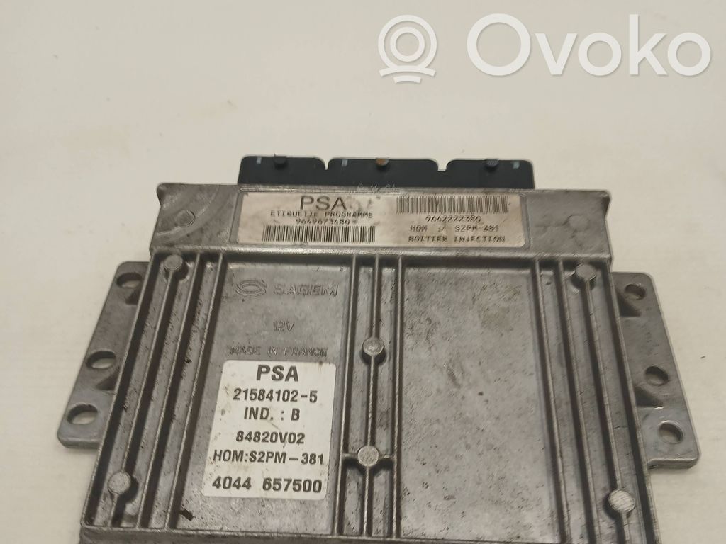Engine control unit/module   9649673480