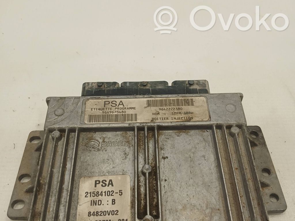 Citroen C3 Engine control unit/module 