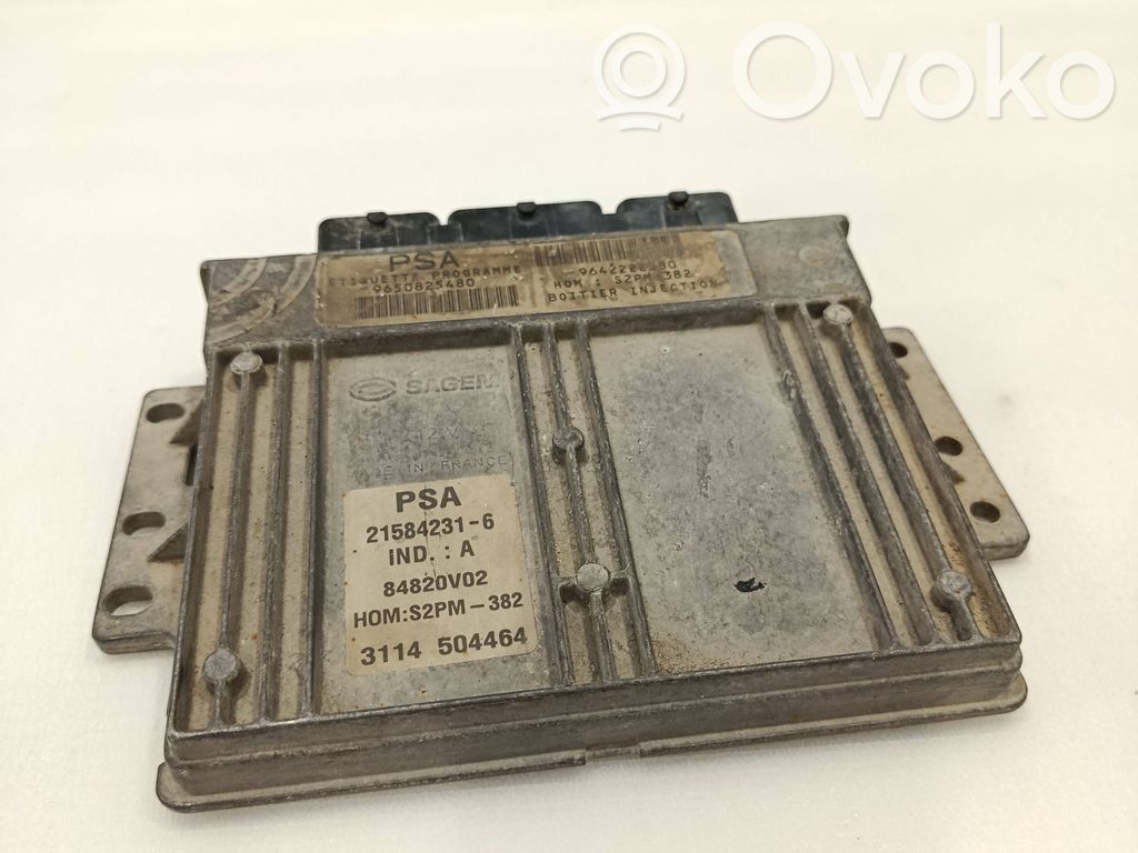 Citroen C3 Engine control unit/module 