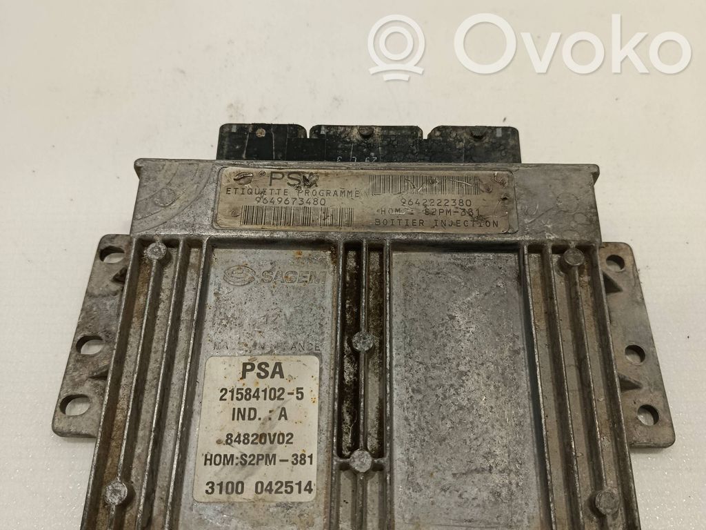 Citroen C2 Engine control unit/module 