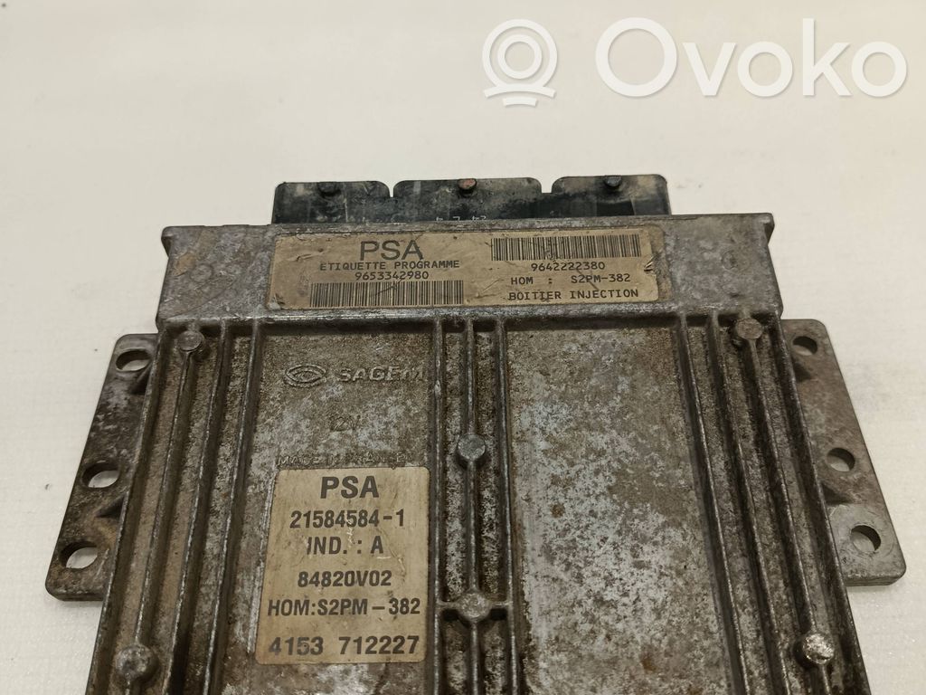 Citroen C2 Engine control unit/module 