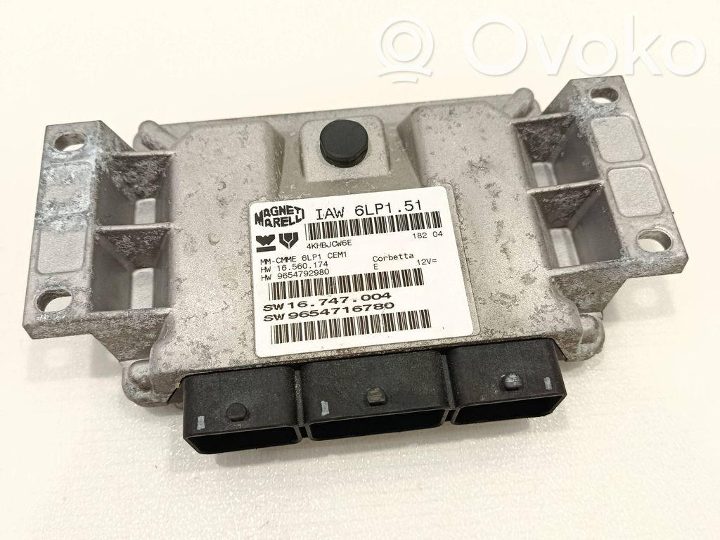 Peugeot 307 CC Engine control unit/module 