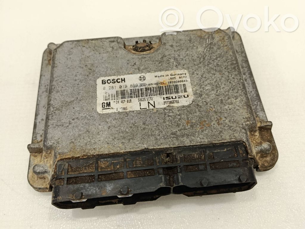Opel Astra H Engine control unit/module 