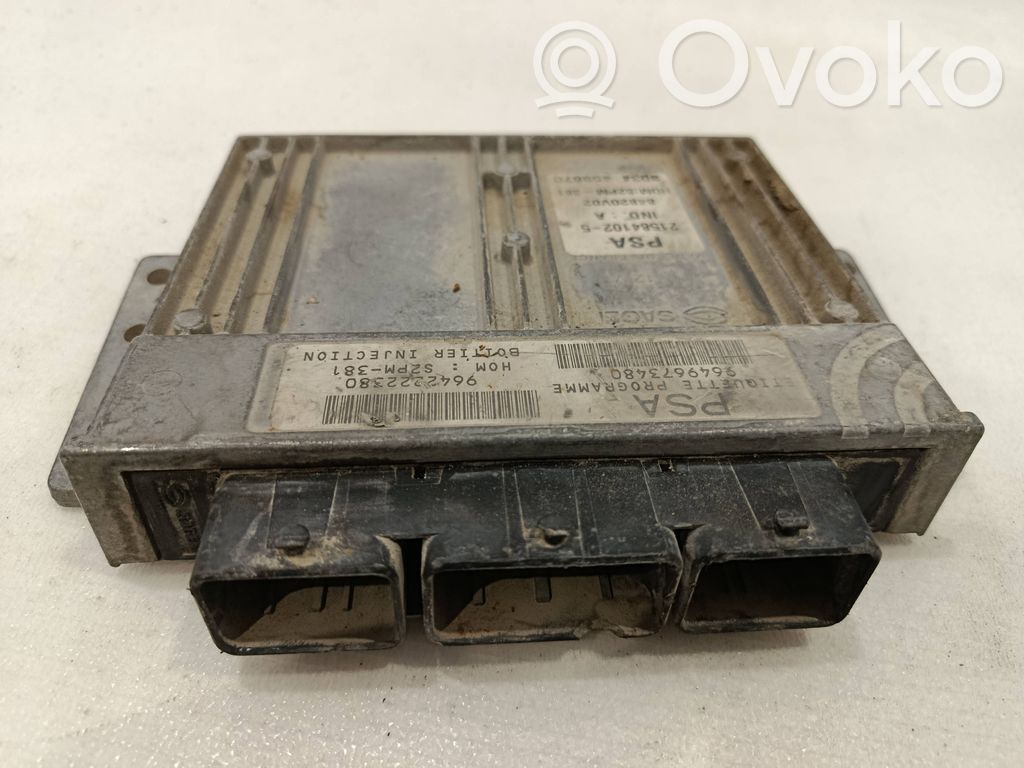 Engine control unit/module   9642222380,9649673480,84820V02,215841025,3034459670