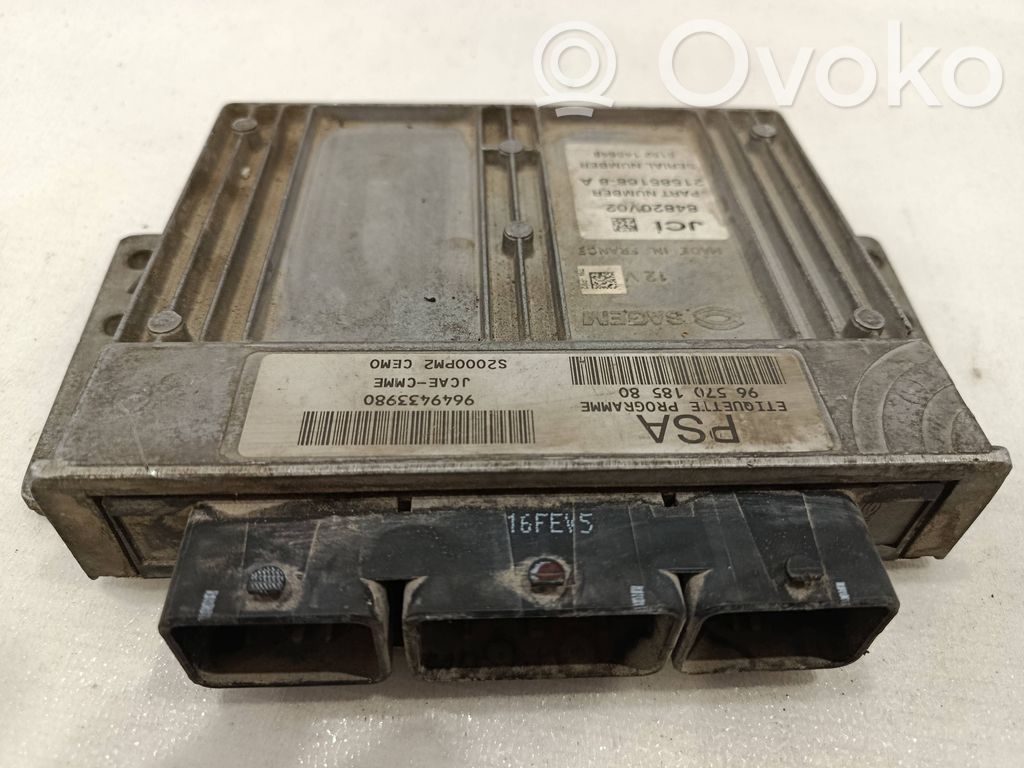 Citroen C2 Engine control unit/module 