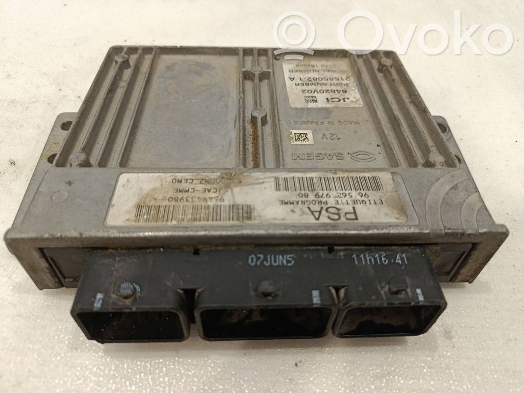 Citroen C3 Engine control unit/module 