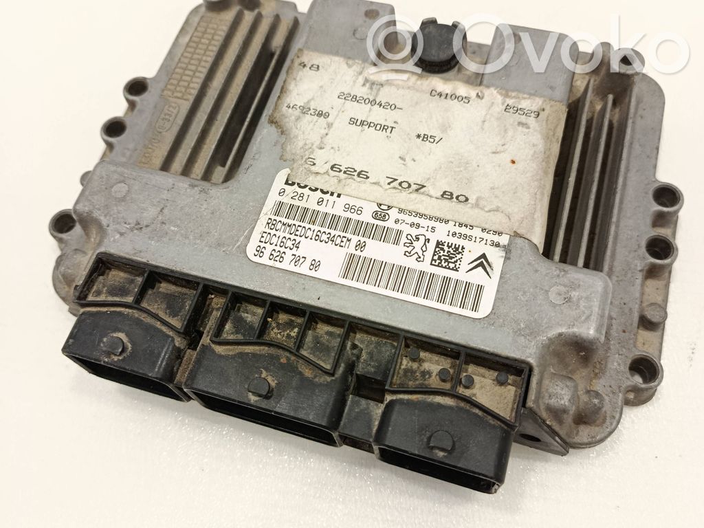 Citroen C4 I Engine control unit/module 