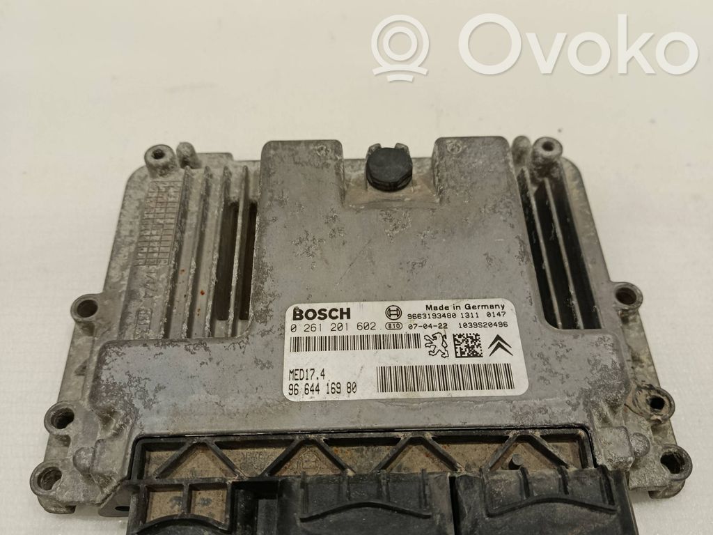 Peugeot 207 Engine control unit/module 