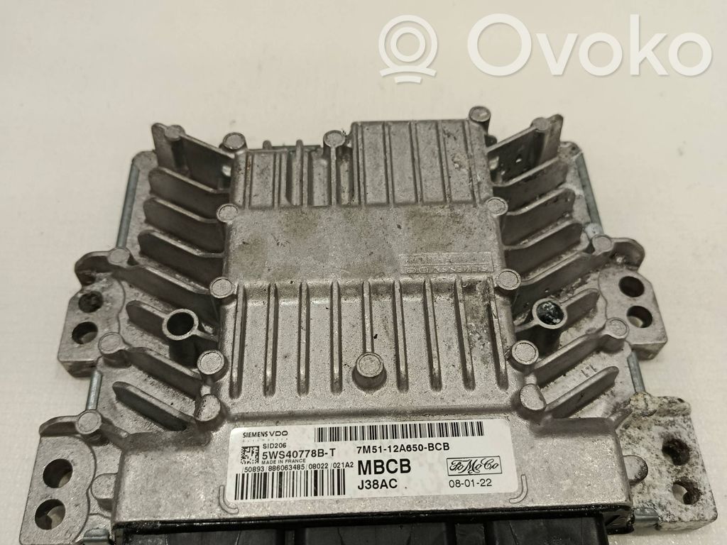 Ford Focus Engine control unit/module 