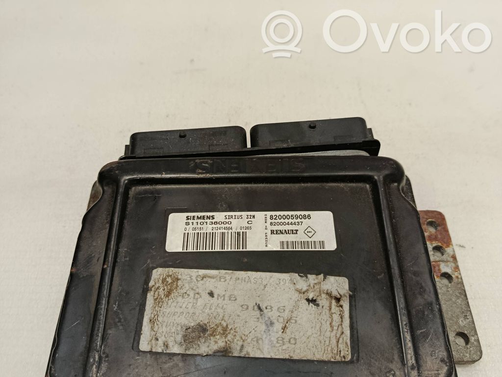 Renault Clio II Engine control unit/module 