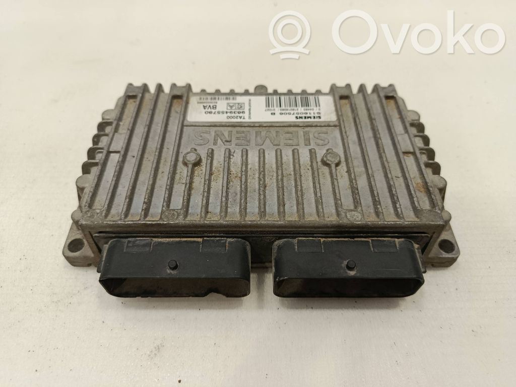 Peugeot 206 Engine control unit/module 