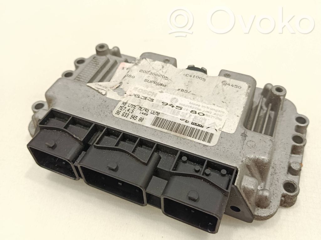 Citroen C4 I Engine control unit/module 