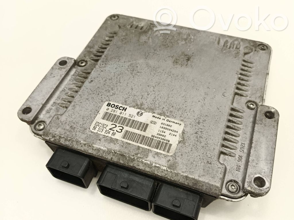 Citroen Xsara Picasso Engine control unit/module 